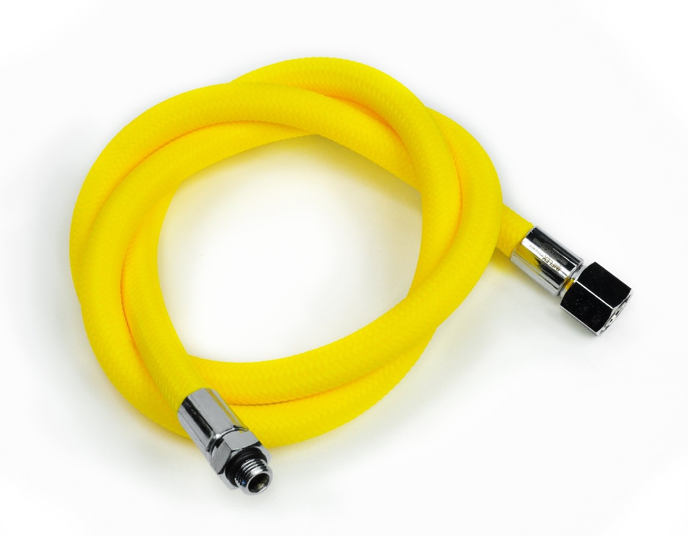 Best divers Miflex Whisk, 120 cm, 9/16 F, 3/8 m Xtreme, Yellow