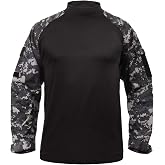 Rothco Fire Retardant Combat Shirt (US, Alpha, Large, Regular, Regular, Subdued Urban Digital Camo)