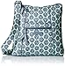 Vera Bradley Women's Cotton Hipster Crossbody Purse, Nomadic Blossoms, One Size