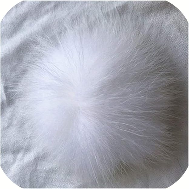 Amazon.com | Women's Simulation Fox Fur Slippers Shoes Flip Flops Flat Fluffy Raccoon Fur Slides 
