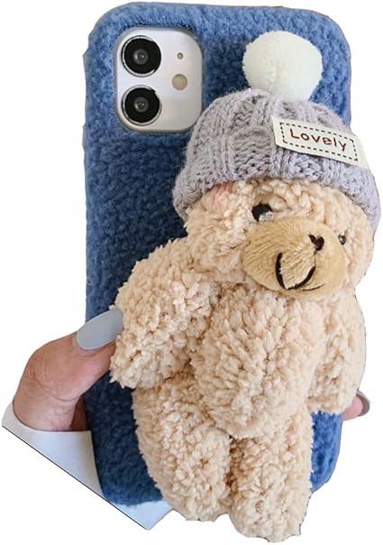 Amazon Toti Iphone11 11 Pro 11 Pro Maxケース ペット 帽子くまちゃん ぬいぐるみ 3d 個性 Tpu 秋と冬 Iphonex Xs携帯ケース 耐衝撃 保護 携帯電話ケース カバー 全面保護 擦り傷防止 可爱い人気 Iphone7 8 Plus スマホケース おしゃれ 男女兼用 保護カバー 高級感