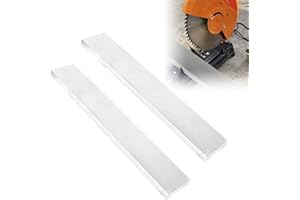 CNQLIS 2 Pieces 1/2" X 2"X 12" Long Square Aluminum Flat Plate, 6061 Aluminum Bar Stock, T6511 Solid New Mill Stock