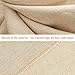 Caydo 2 Pieces 2 Colors Natural Linen Fabric and 30 Pieces Needle for Garment Craft, 13 by 63 Inch Needlework Fabric Cloth
