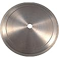 ILOVETOOL 12" inch Sintered Diamond Lapidary Saw Blade Arbor hole 1''with bushing 5/8'' Cutting Gemstone Rocks