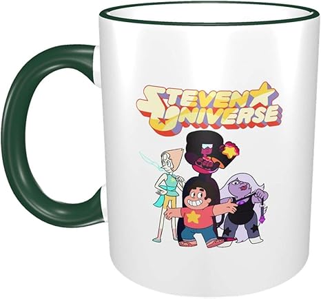 Amazon Co Jp マグカップ スティーブン ユニバース 電子レンジ温め 食洗機対応 350ml 円筒形 湾曲ハンドル コーヒーカップ 真空断熱 取手付き コーヒーの容器 4色 ホーム キッチン