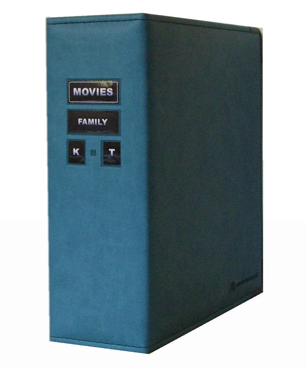 DVD/Bluray Binder (Turquoise) & 20 DVD Sleeves Amazon.co.uk Kitchen & Home