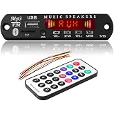 5V Bluetooth MP3 Player Decoder Board MP3 Player Car Kit FM Radio TF USB 3.5 Mm WMA AUX Audio Receiver