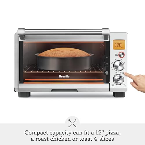 Breville Smart Oven Compact Convection BOV670BSS, Brushed