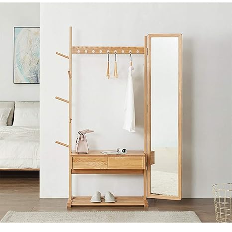 Perchero de madera para ropa | Percheros de pared, percheros de pie...