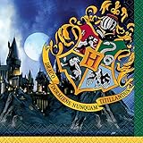 Unique Industries Harry Potter Beverage Napkins, 16ct