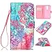 LG K7 Case Tribute 5 Case,LG Escape 3 Case,Easylife Dual-Use Premium PU Leather Stand Wallet Case Flip Folio With ID Credit Card Cash Slots Magnetic Closure Lanyard Protective Cover For K7/K8/Phoenix2