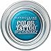 Maybelline EyeStudio Color Tattoo 24Hr Eyeshadow, Tenacious Teal [40] 0.14 oz (Pack of 5)