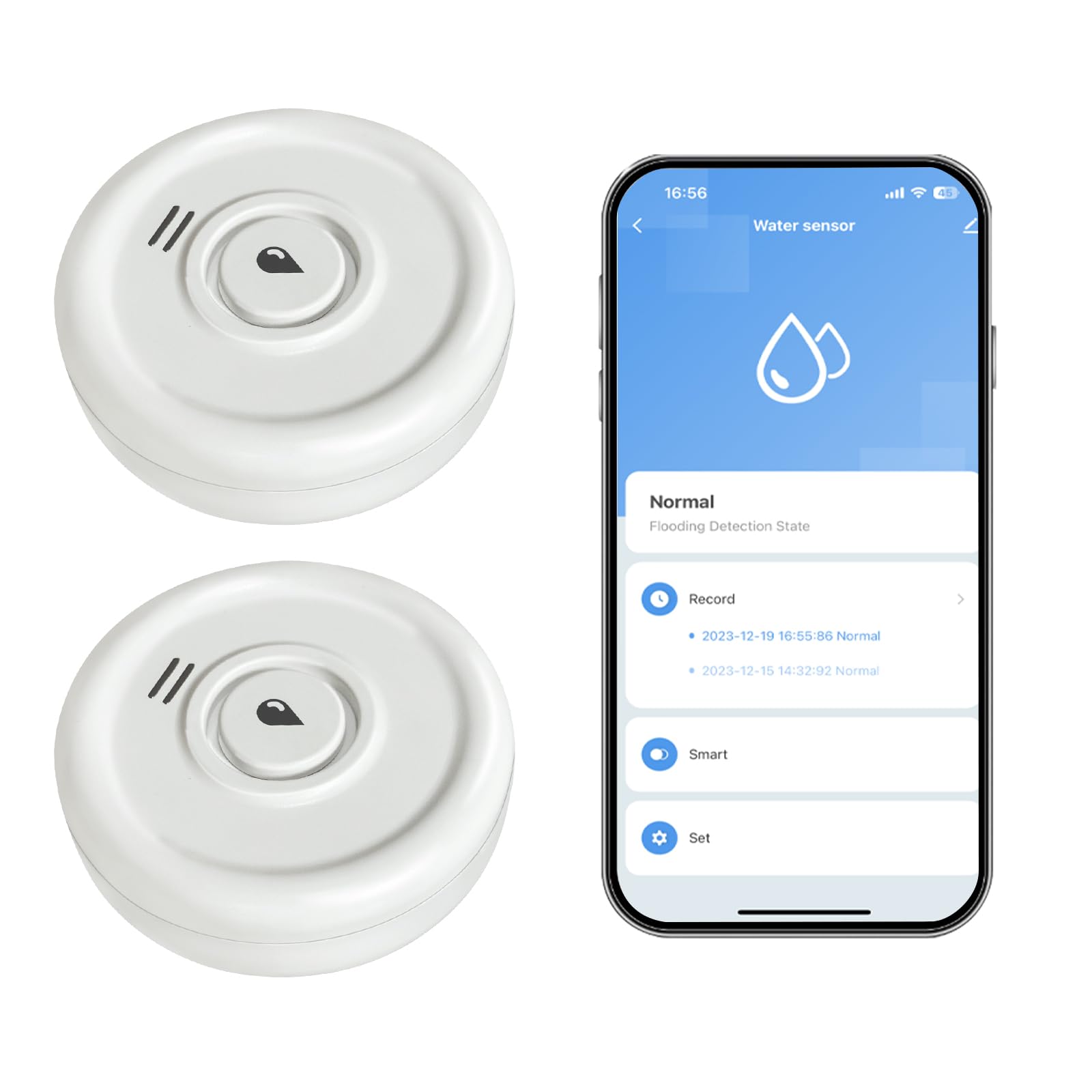 tuya app WiFi Mobile Phone Remote Warning Water