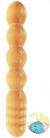 Holz-Dildo Joy – 100% Made in Germany – Schadstofffrei! - MADE WITH SWAROVSKI-ELEMENTS – 10 Jahre Garantie - Mit perlmutt Swa