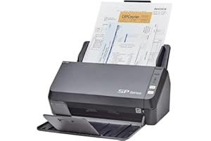 FUJITSU RICOH SP-1130Ne Easy-to-Use Color Duplex Document Scanner with Automatic Document Feeder (ADF) and Twain Driver