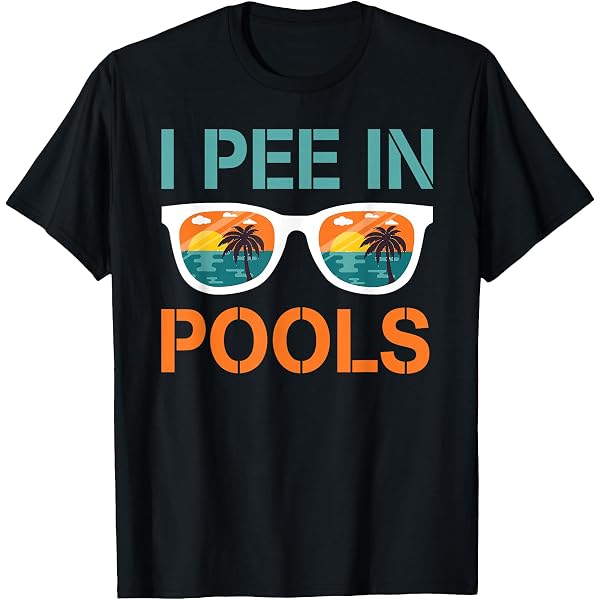 ‘I Pee In Pools’ Dosenkühler – Lustiger Gag Für Poolparty & Grillabende – Mehrfarbig, Aus Schaumstoff