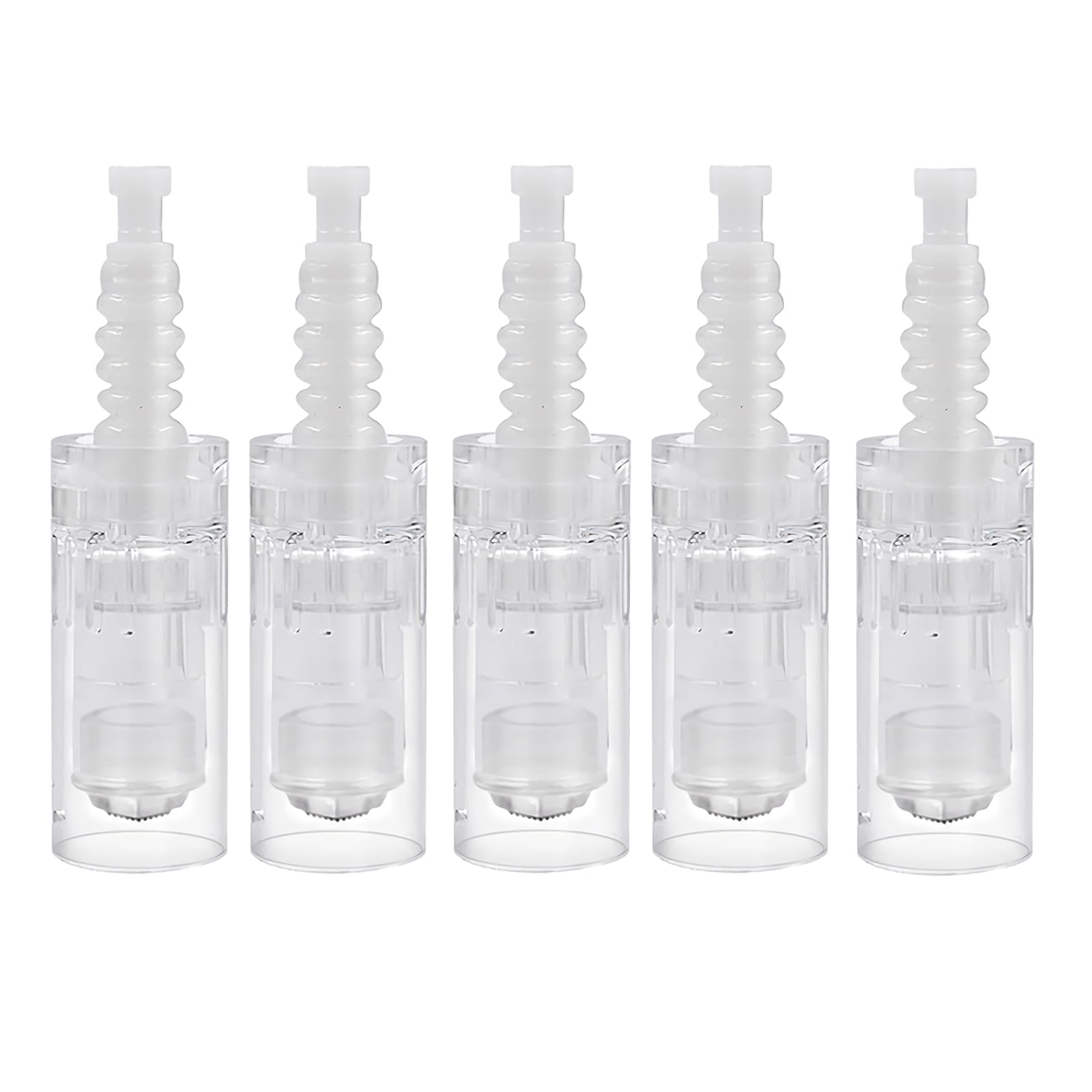 5Pcs Nano-3D Microneedling Pen Replacement Cartridges or Dr.pen M7/M5/N2/E30 Microneedling Pen Models, Original Disposable Replacement Parts Microneedling Cartridges Skin Care Accessories