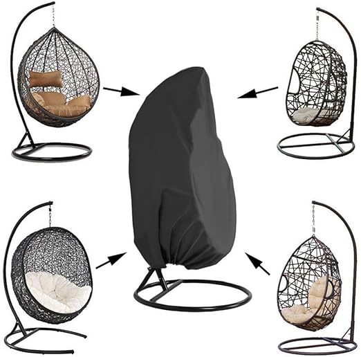 YYQIANG Patio al Aire Libre Cubierta de la Silla Colgante a Prueba de