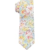 GHTIYLP Kids Tie Cotton Floral Ties for Boys Teens Self-Tied Boys Necktie for Age 6-12