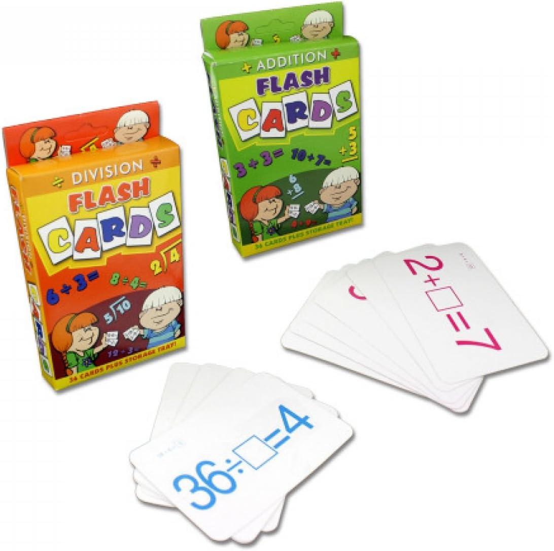 bulk buys Assorted Jumbo Flashcards Set of 96, [Toys