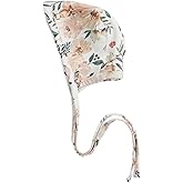 Copper Pearl Baby Bonnets: Ultra-Soft, Comfy to Wear, Tie-On Infant Sun Hat for Protection Against UV Rays, Trendy Coordinating Designs Swaddles, 6-12 Months - Autumn