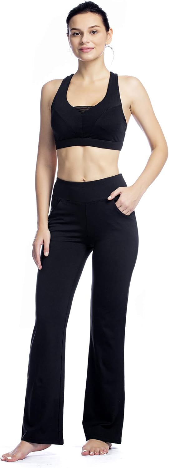 bootleg jogging pants