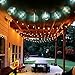 HQOON Globe String Lights with Mini Nylon Lantern, LED Fairy Decorative Lights, 3 AA Battery Operated (not included), 2 Lighting Modes, 10ft/3m, 20 Led Bulbs and Lanterns Ideal for Indoor and Outdoor