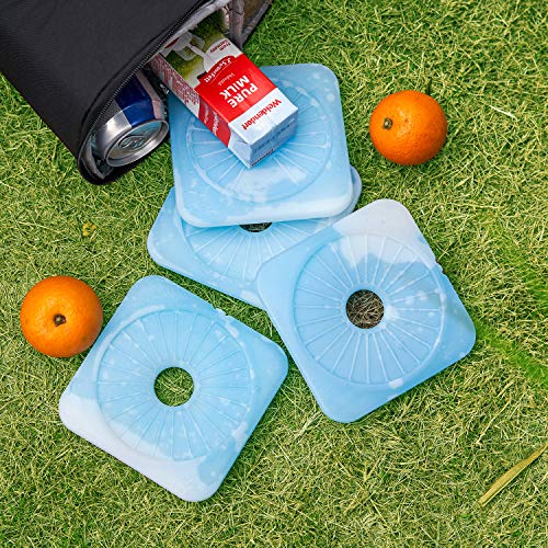 RINBOTTLE Ice Packs for Lunch Box Slim Reusable Freezer Dry Ice Pack