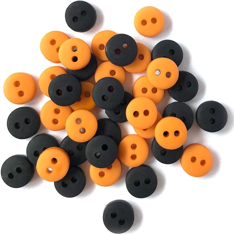 Buttons Galore and More Tiny and Micro Collection – Extensive Selection of Tiny & Micro Novelty Round Buttons for DIY Crafts, Scrapbooking, Sewing, Cardmaking, and Other Art & Creative Projects