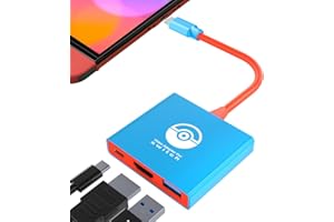 PURBHE Switch Dock for Nintendo Switch,Portable Switch Docking Station Compatible with Nintendo Switch and Switch OLED,Switch HDMI Adapter 4K/60Hz Switch TV Dock Small and Fashion Switch Travel Dock