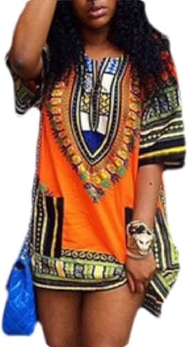 african t shirt dress