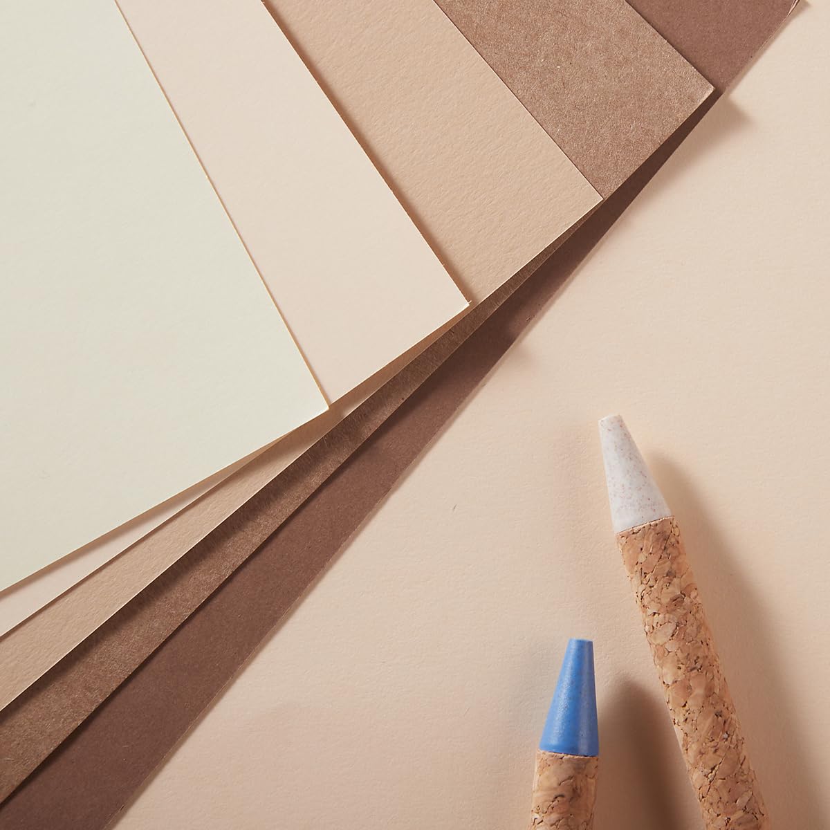 30 Sheets 8.5x11 Color Tones Cardstock Paper 250GSM Thick Paper Cards for Birthday Party, Invitations and DIY Crafts Decoration (Brown)