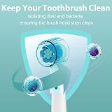 Kisstta 6 Pack Toothbrush Covers for Oral-B iO Series - Travel & Home view 3