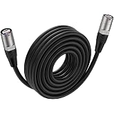 NUOSIYA Ethercon Cable, Shielded Cat 5e Ethernet, Silvery, 1, 35FT | Compatible with EtherCON RJ45 Connectors, Professional Audio, Video and Networking Applications