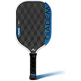Diadem Edge BluCore Pro Pickleball Paddle | Ultimate Power, Spin & Consistency, Extended Reach, Premium 18K Carbon Fiber, PowerSync Foam Core | USAPA Approved