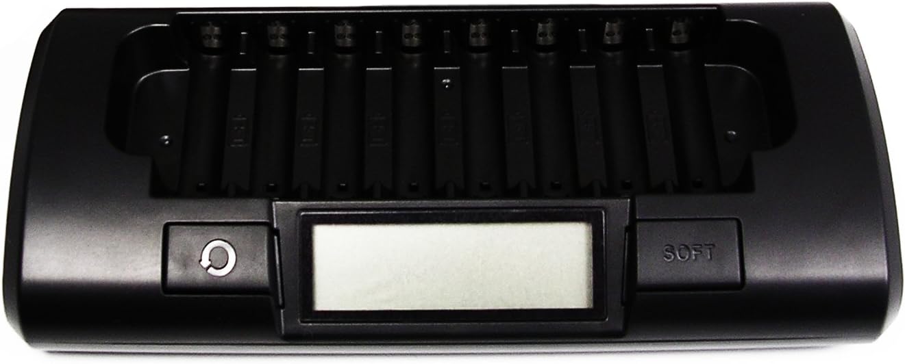 Maha MH-C801D 8 Independant Circuits Intelligent Fast Charger for AA AAA Batteries