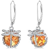 KZX Sterling Silver Dangle Drop Earrings for Women Summer Theme Earrings Hypoallergenic Jewelry Gift for Mom Wife Girlfriends