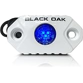 Black Oak Marine LED Boat Light, Deck and Courtesy Accent | 220 Raw Lumens, Waterproof IP69K Rating, 9W, 12 to 30 Volt, For Pontoon Yacht and Sailboat