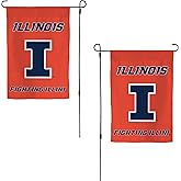 Desert Cactus University of Illinois UI Garden Flag – 19 x 12 inch Illinois Illini Banner, For Outdoor Display and Events (Design C)