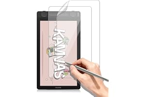 Arxonis 2-Pack Paper-feel Screen Protector for HUION Kamvas 13(Gen 3) 13.3 Inch,Matte Anti-Glare PET Film, Anti-Fingerprint &