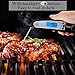 Yoofor Digital Instant Read Thermometer with Back Light, Cooking Thermometer with Extra Long Probe for BBQ, Meat, Candy, Milk and Bath Water, Gift Box