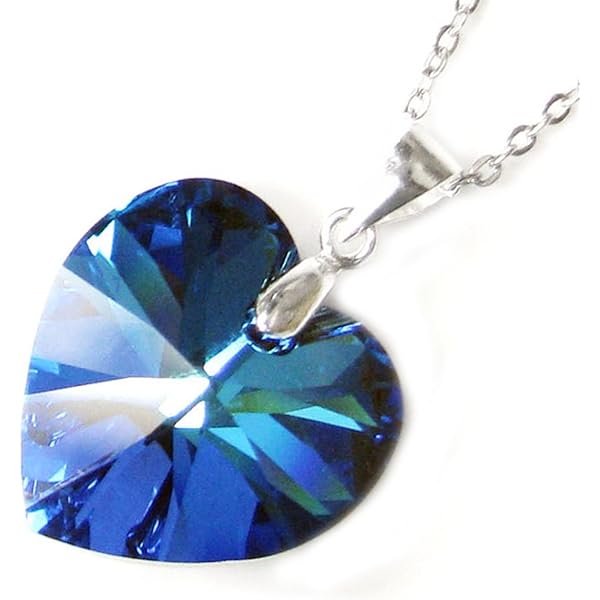 Philip Jones Cavigliera In Cristallo Blu Scuro Creata Con Cristalli Zircondia®, Misura Unica, Cristallo, Crystal Zircondia® : Philip Jones