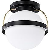 Nuvo Lakeshore - 1 Light Medium Flush Mount-11.88 Inches Tall and 13 Inches Wide-Matte Black Finish