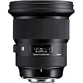 Sigma 259965 105mm f/1.4-16 Standard Fixed Prime Camera Lens, Black for Sony E Mount
