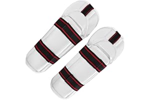 Colaxi Taekwondo Shin Protector Taekwondo Arm Shin Guards Impact Resistant Padded Protective Gear for Training Sparring Kickb