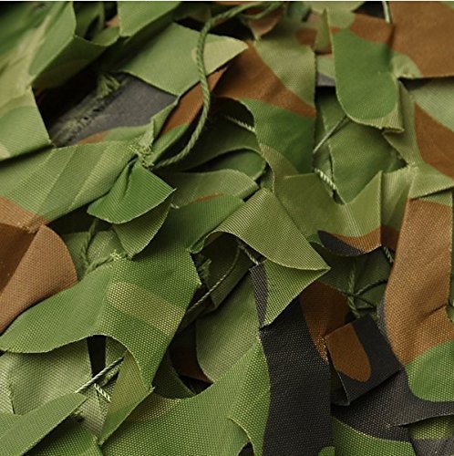 INorton Woodland Camo Netting Camouflage, 6.5×13ft Military Camo Mesh Netting,Hunting Shooting Blind Sunscreen Nets,Fit for Camping,Fishing,Party Decoration