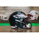 Eagles Mid-Size SpeedFlex Helmet - with Free USA Flag Decal - Green Gridiron