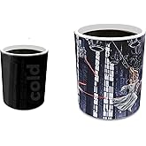 Morphing Mugs Star Wars – On The Run – Luke Skywalker and Princess Leia – One 11 oz Color Changing Ceramic Mug – Image Revealed When HOT Liquid Is Added!
