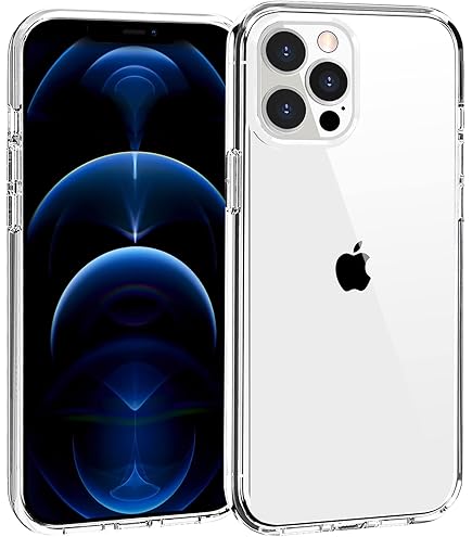 Amazon.com: JJGoo Compatiable with iPhone 12 Pro Max Case Clear