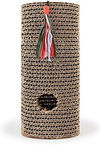 Hot！ Great Fun Pet Round Toy Funny Catch Cat Kitten Rabbit Corrugated Cat Scratch Board